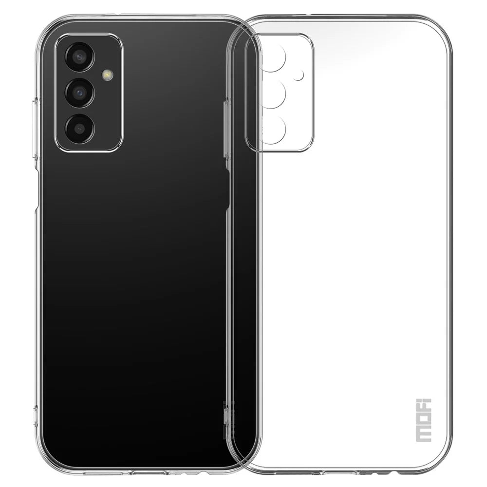 MOFI For Samsung Galaxy M13 4G Scratch-resistant Flexible TPU Phone Case Soft Crystal Clear Cell Phone Cover - 1