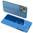 For iPhone 14 Flip Leather Cover with Stand Full Body Protective Phone Case - Blue - 1