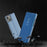 For iPhone 14 Flip Leather Cover with Stand Full Body Protective Phone Case - Blue - 7