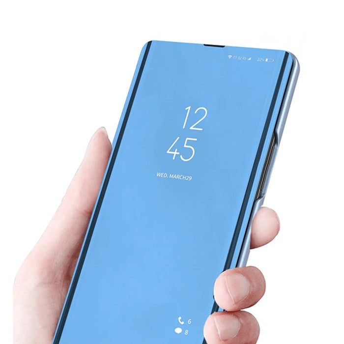 For iPhone 14 Pro Flip Leather Cover with Stand Full Body Protective Phone Case - Blue - 4