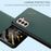 For Samsung Galaxy S22+ 5G View Window Phone Case PU Leather Card Holder Stand Protective Cover - Black - 2