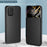 For Samsung Galaxy A52 4G / 5G / A52s 5G View Window Drop-proof Leather Phone Case with Card Holder Stand - Blue - 6