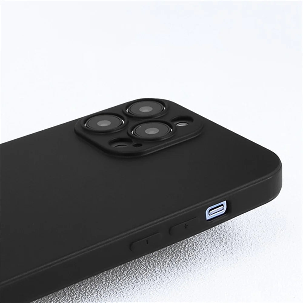 Precise Cutout Case for iPhone 13 Pro 6.1 inch Anti-Drop Matte Phone Cover Shockproof TPU Phone Shell - 4