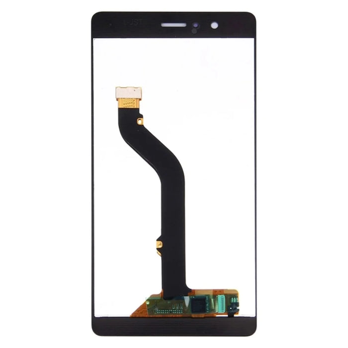 For Huawei P9 Lite (2016) Grade C LCD Screen and Digitizer Assembly Replacement Part (without Logo) - Black - 3