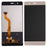 For Huawei P9 Grade C LCD Screen and Digitizer Assembly Replacement Part (without Logo) - Gold - 1