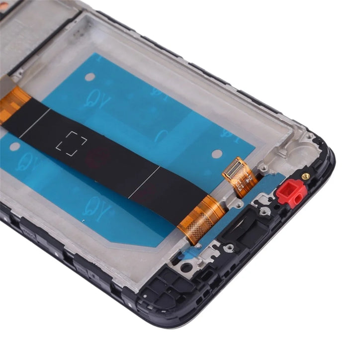 For Huawei Y5 (2018) / Y5 Prime (2018) Grade C LCD Screen and Digitizer Assembly + Frame (without Logo) - Black - 5