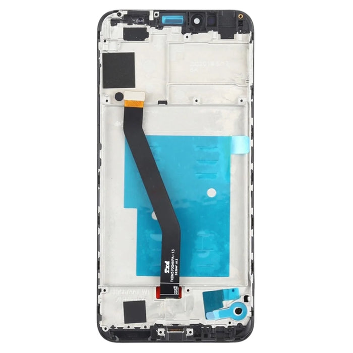 For Huawei Y6 (2018) / Enjoy 8e / Honor 7A (with Fingerprint Sensor) Grade C LCD Screen and Digitizer Assembly + Frame (without Logo) - Black - 2