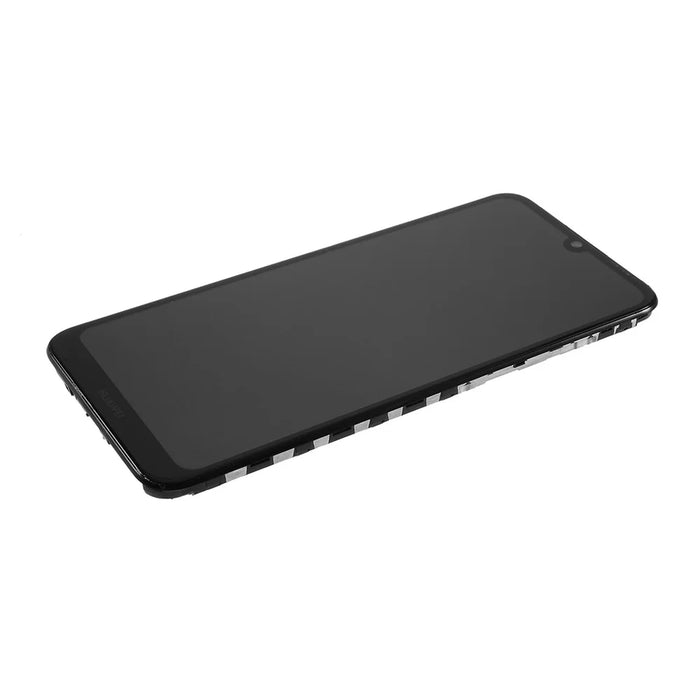For Huawei Y6 (2019, with Fingerprint Sensor) / Y6 Prime (2019) / Y6 Pro (2019) Grade C LCD Screen and Digitizer Assembly + Frame (without Logo) - 5