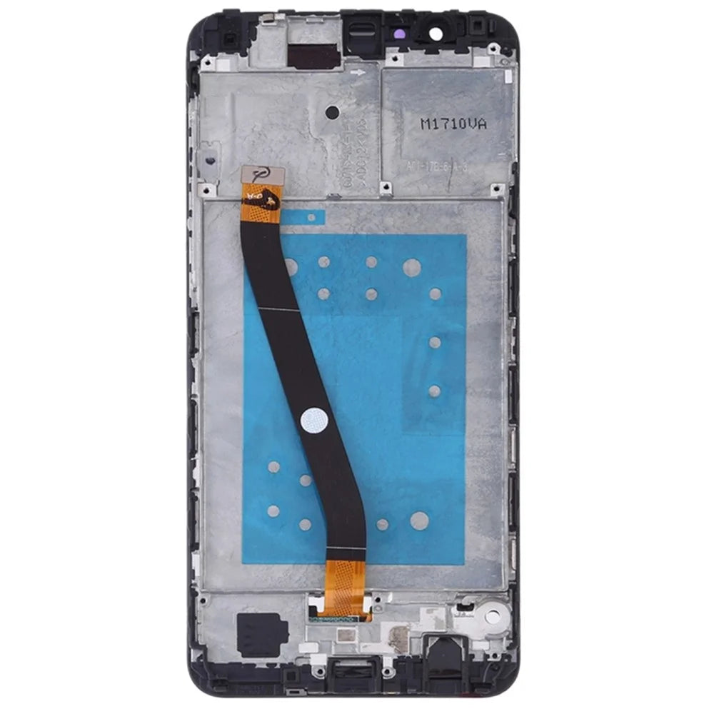 For Huawei Honor 7X Grade C LCD Screen and Digitizer Assembly + Frame Replacement Part (without Logo) - Black - 2