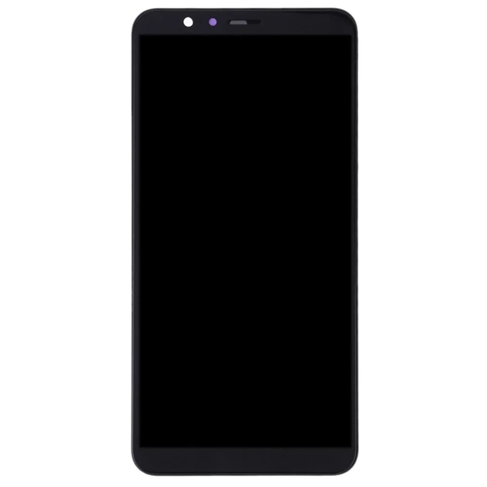 For Huawei Honor 7X Grade C LCD Screen and Digitizer Assembly + Frame Replacement Part (without Logo) - Black - 3