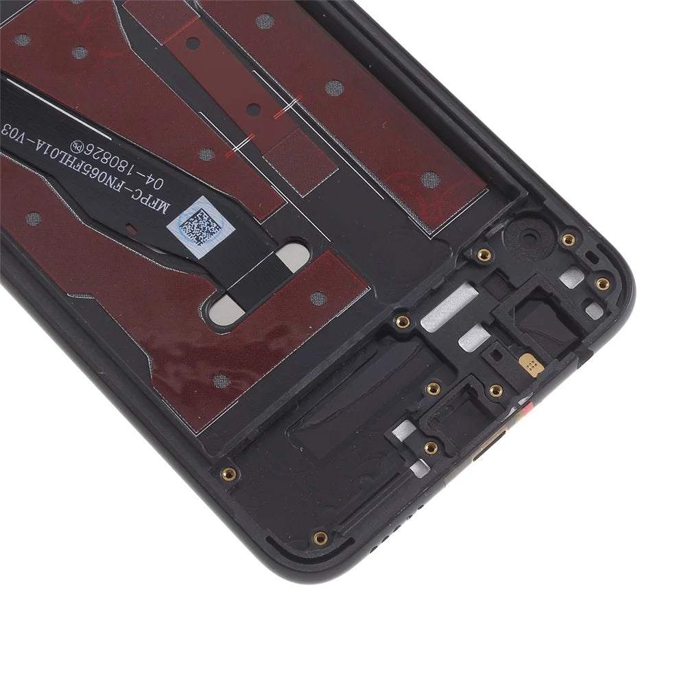 For Huawei Honor 8X Grade C LCD Screen and Digitizer Assembly + Frame Replacement Part (COG Technology) (without Logo) - Black - 4