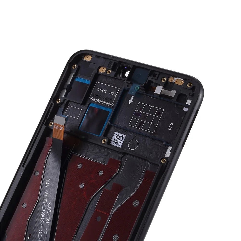 For Huawei Honor 8X Grade C LCD Screen and Digitizer Assembly + Frame Replacement Part (COG Technology) (without Logo) - Black - 5