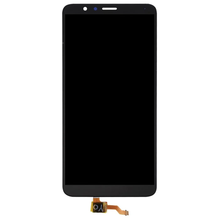 For Huawei Honor 7X Grade C LCD Screen and Digitizer Assembly Replacement Part (without Logo) - Black - 2