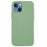 For iPhone 14 Plus 6.7 inch Shockproof Back Cover Wear-resistant Drop Protection Phone Case - Mint Green - 1