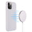 For iPhone 14 Pro 6.1 inch Liquid Silicone Back Cover Compatible with MagSafe Wireless Charging Anti-scratch Phone Case - White - 2