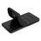 For Samsung Galaxy S21 FE 5G Rugged Design Phone Case Precise Cutout Scratch-resistant TPU Back Cover - Black - 3