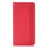 For Realme C30 4G Anti-fingerprint Retro PU Leather Wallet Case Stand Function Flip Auto Closing Magnetic Cover - Red - 6