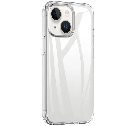 Anti-fingerprint Phone Case for iPhone 14 Plus 6.7 inch, Crystal Clear Soft TPU Drop-proof Protective Cover - 1