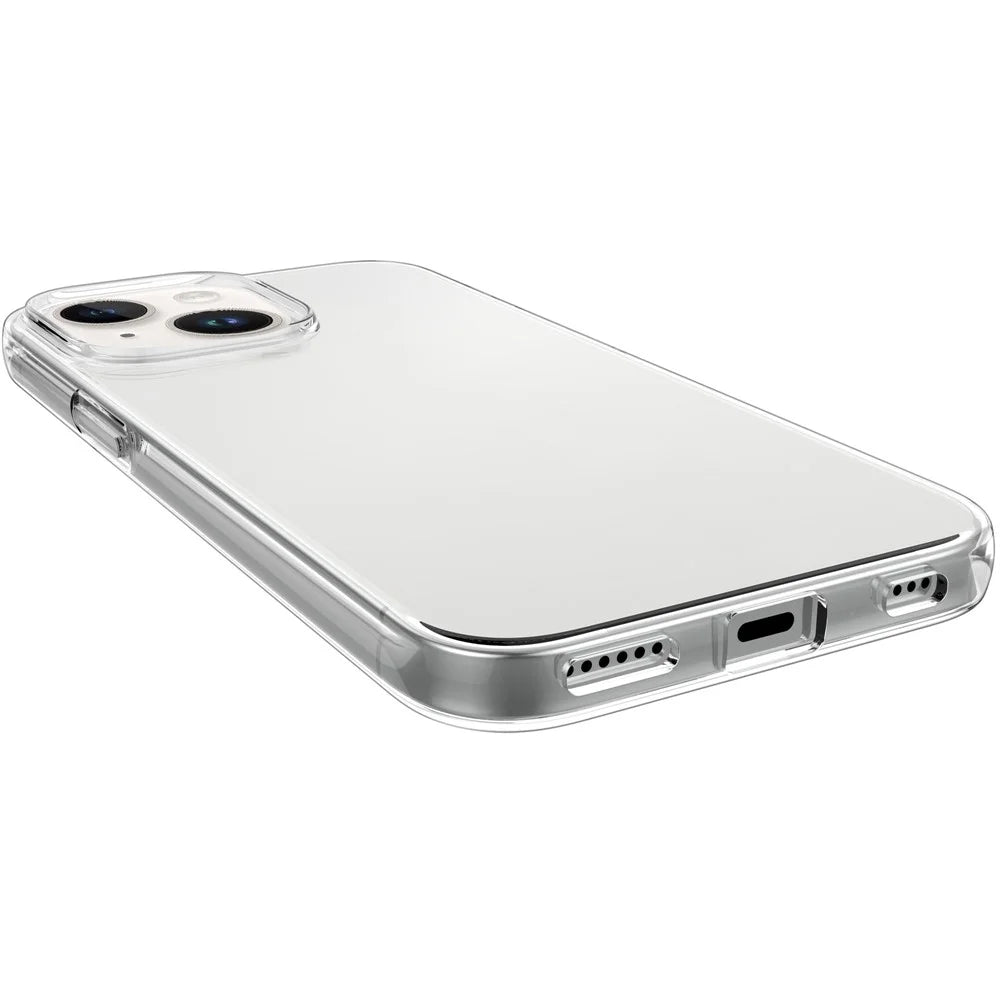 Anti-fingerprint Phone Case for iPhone 14 Plus 6.7 inch, Crystal Clear Soft TPU Drop-proof Protective Cover - 5