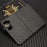 For Microsoft Surface Duo 2 PU Leather Coated PC Cover Rhombus Imprinted Anti-scratch Protective Phone Case - Black - 5