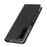 For Sony Xperia 1 IV 5G Shockproof PU Leather Silk Texture Phone Case Full Protection Flip Wallet Stand with Strap - Black - 5