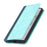 Bi-color Splicing Phone Case for Google Pixel 6a, Magnetic Auto-absorbed PU Leather Wallet Stand Flip Cover - Light Blue / Dark Blue - 6