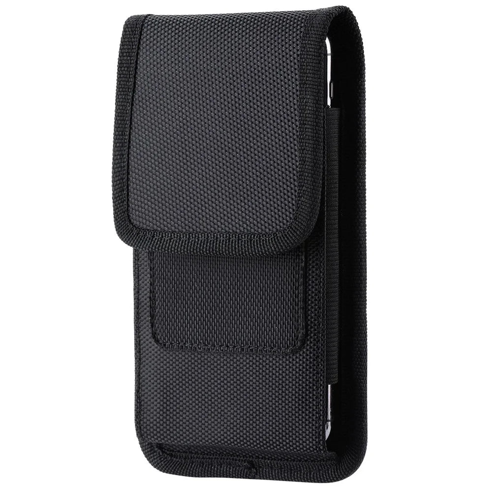 For Samsung Galaxy Z Fold4 5G / Fold3 5G Oxford Cloth Waist Belt Clip Phone Case Folding Phone Bag Pouch - 1