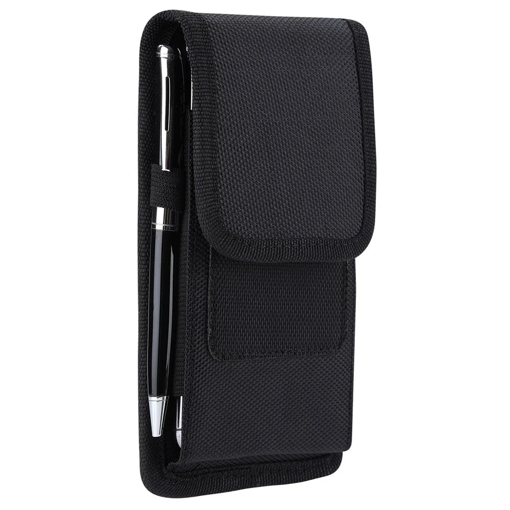 For Samsung Galaxy Z Fold4 5G / Fold3 5G Oxford Cloth Waist Belt Clip Phone Case Folding Phone Bag Pouch - 2