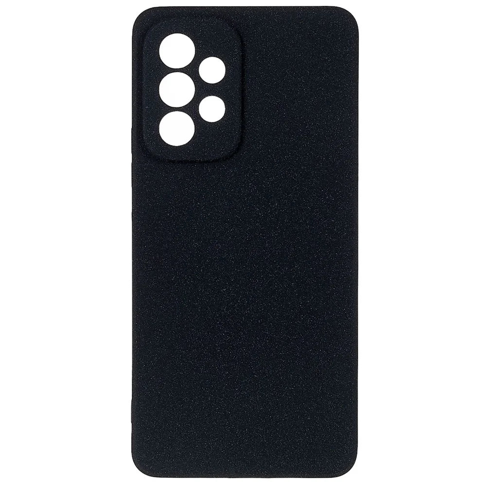 For Samsung Galaxy A53 5G Ultra Thin TPU Phone Case Drop-proof Back Cover Double-Sided Matte Phone Shell - Black - 2