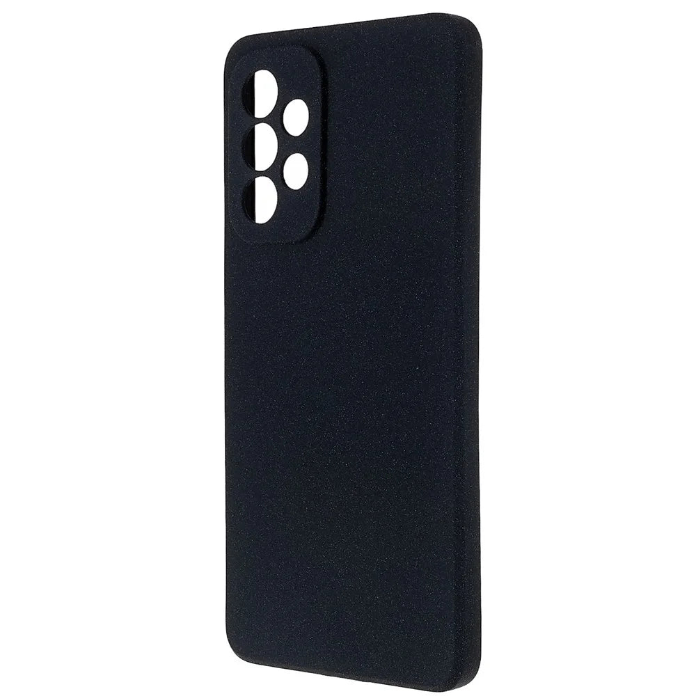 For Samsung Galaxy A53 5G Ultra Thin TPU Phone Case Drop-proof Back Cover Double-Sided Matte Phone Shell - Black - 3