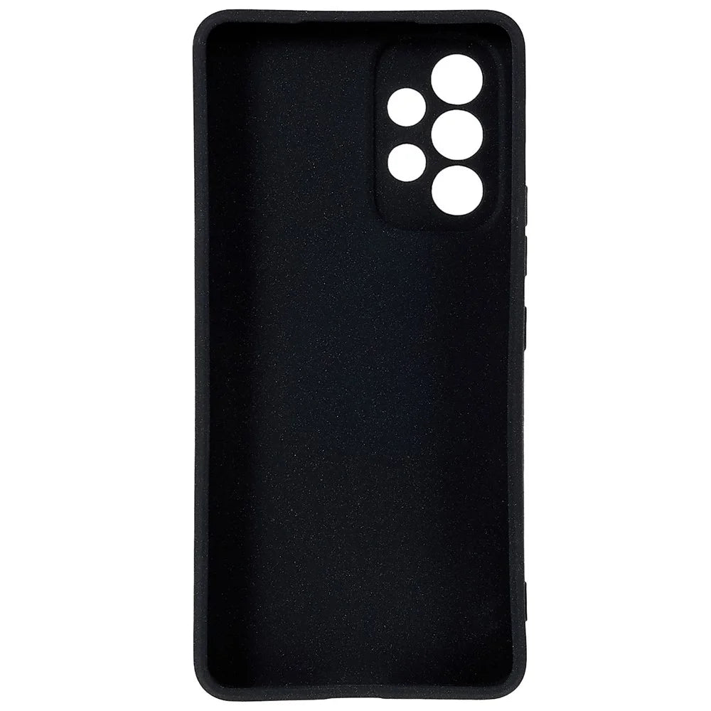 For Samsung Galaxy A53 5G Ultra Thin TPU Phone Case Drop-proof Back Cover Double-Sided Matte Phone Shell - Black - 4