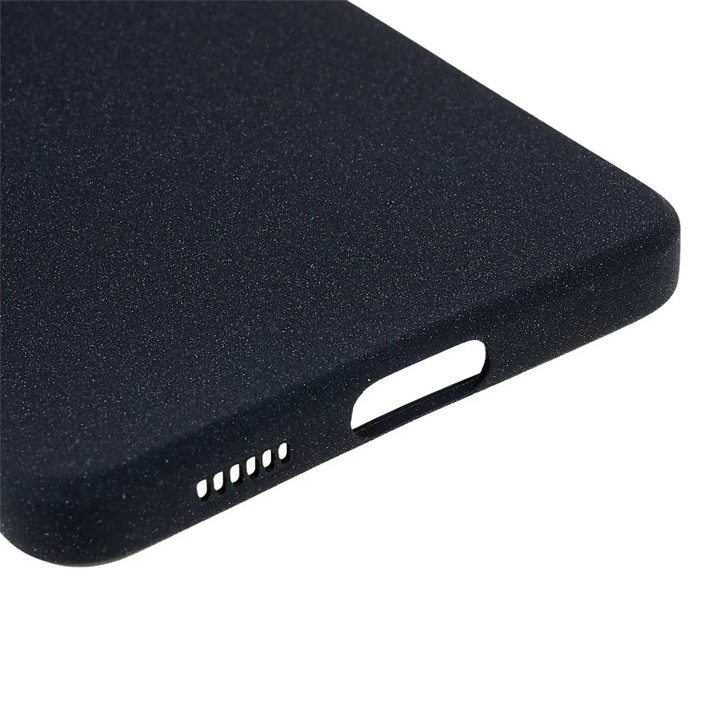 For Samsung Galaxy A53 5G Ultra Thin TPU Phone Case Drop-proof Back Cover Double-Sided Matte Phone Shell - Black - 6