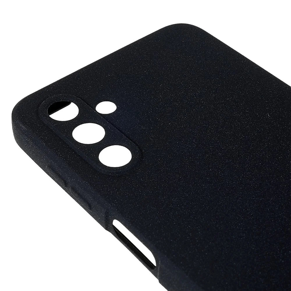 For Samsung Galaxy A13 5G / A04s 4G (164.7mm) Soft TPU Phone Case Drop-proof Back Cover Anti-wear Double-Sided Matte Phone Shell - Black - 7