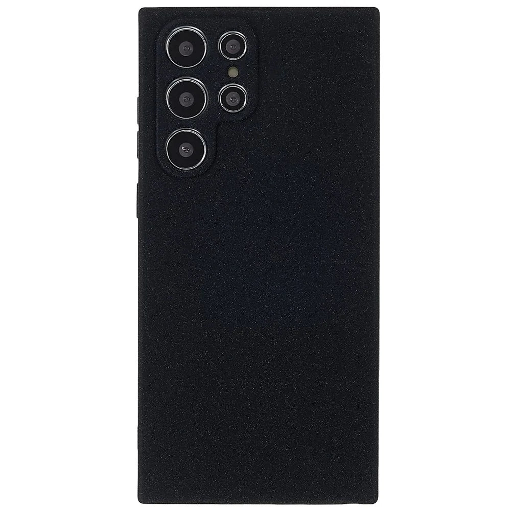 For Samsung Galaxy S22 Ultra 5G Anti-scratch Double-Sided Matte TPU Phone Case Drop-proof Back Cover Protective Shell - Black - 2
