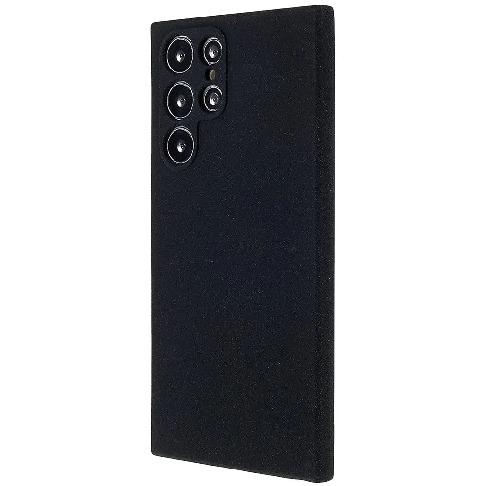 For Samsung Galaxy S22 Ultra 5G Anti-scratch Double-Sided Matte TPU Phone Case Drop-proof Back Cover Protective Shell - Black - 3