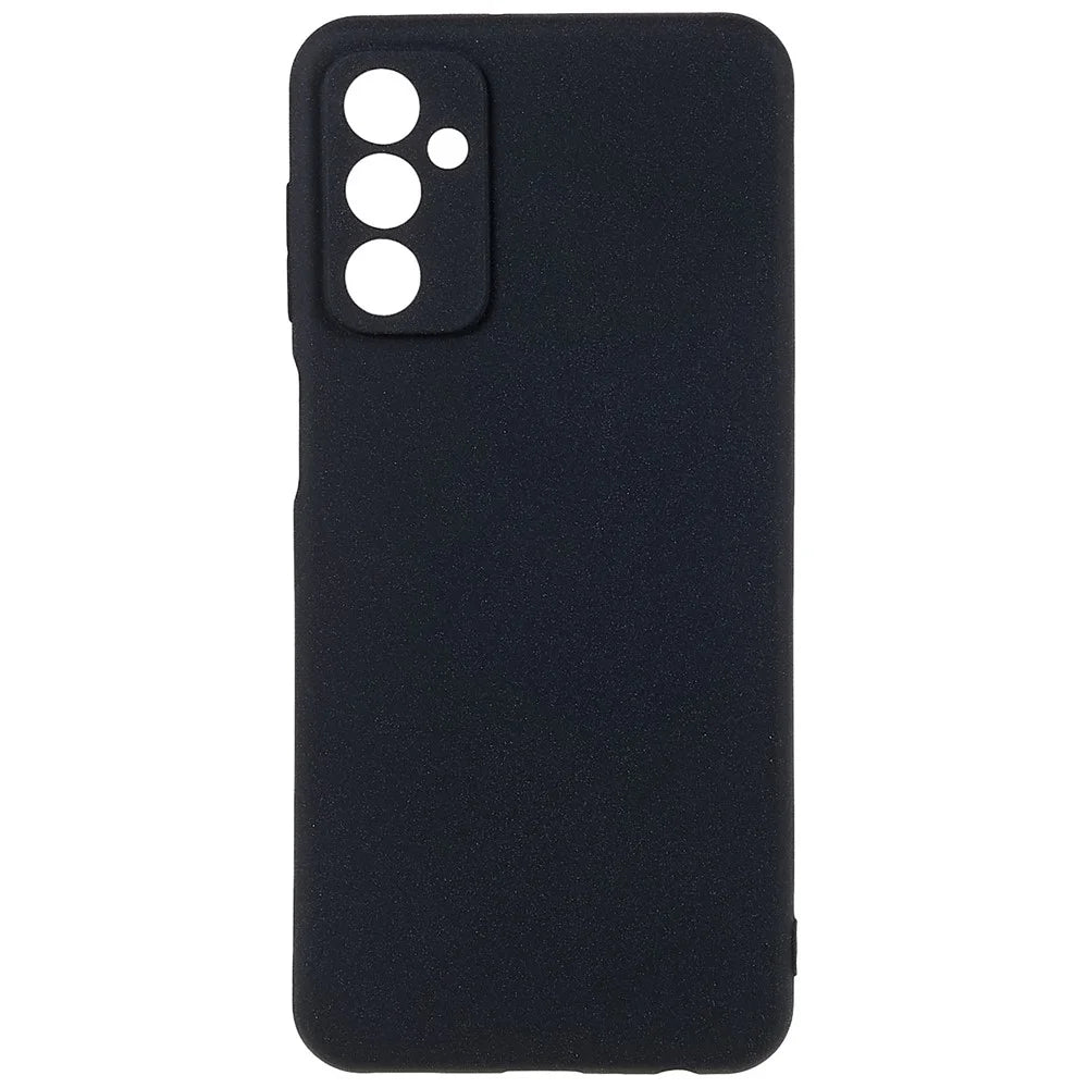 For Samsung Galaxy M23 5G / F23 5G Soft TPU Phone Case Double-Sided Matte Shockproof Back Cover - Black - 2