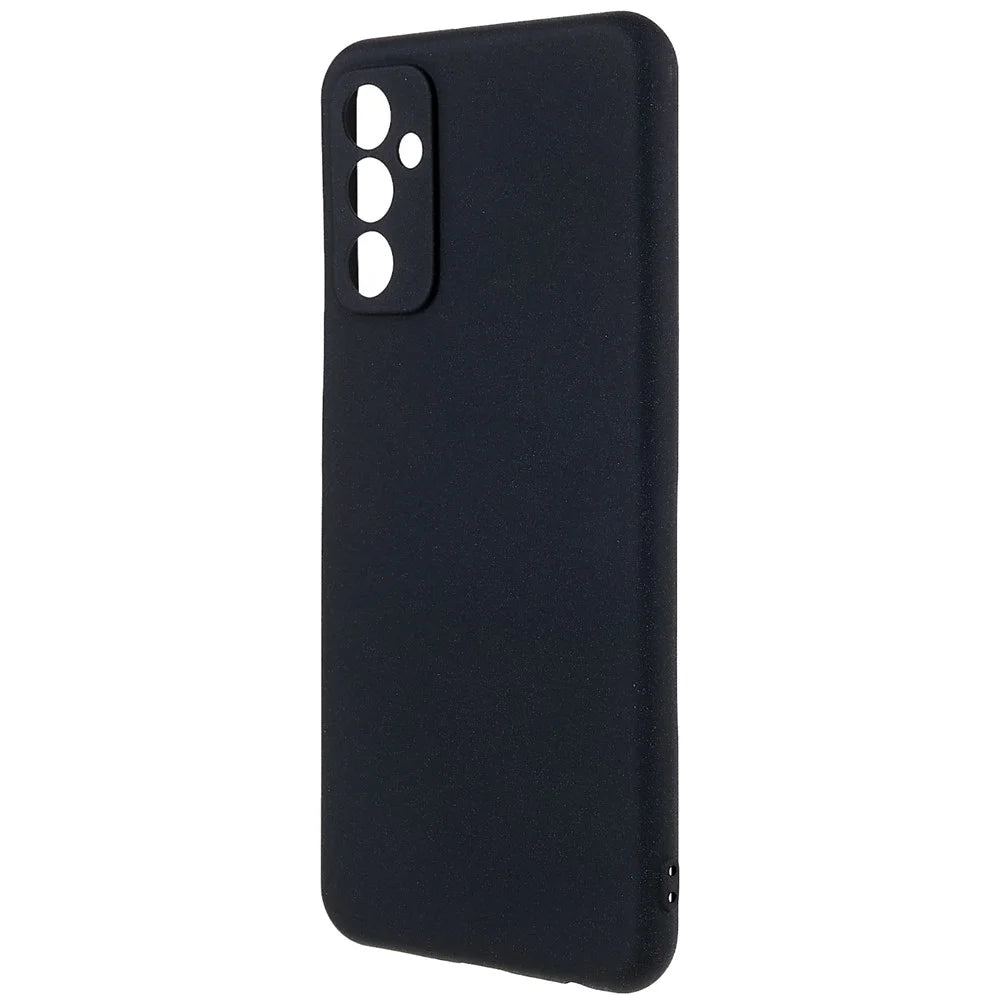 For Samsung Galaxy M23 5G / F23 5G Soft TPU Phone Case Double-Sided Matte Shockproof Back Cover - Black - 3