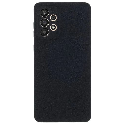 For Samsung Galaxy A33 5G Double-Sided Matte Anti-wear TPU Case Drop-proof Phone Back Cover - Black - 1