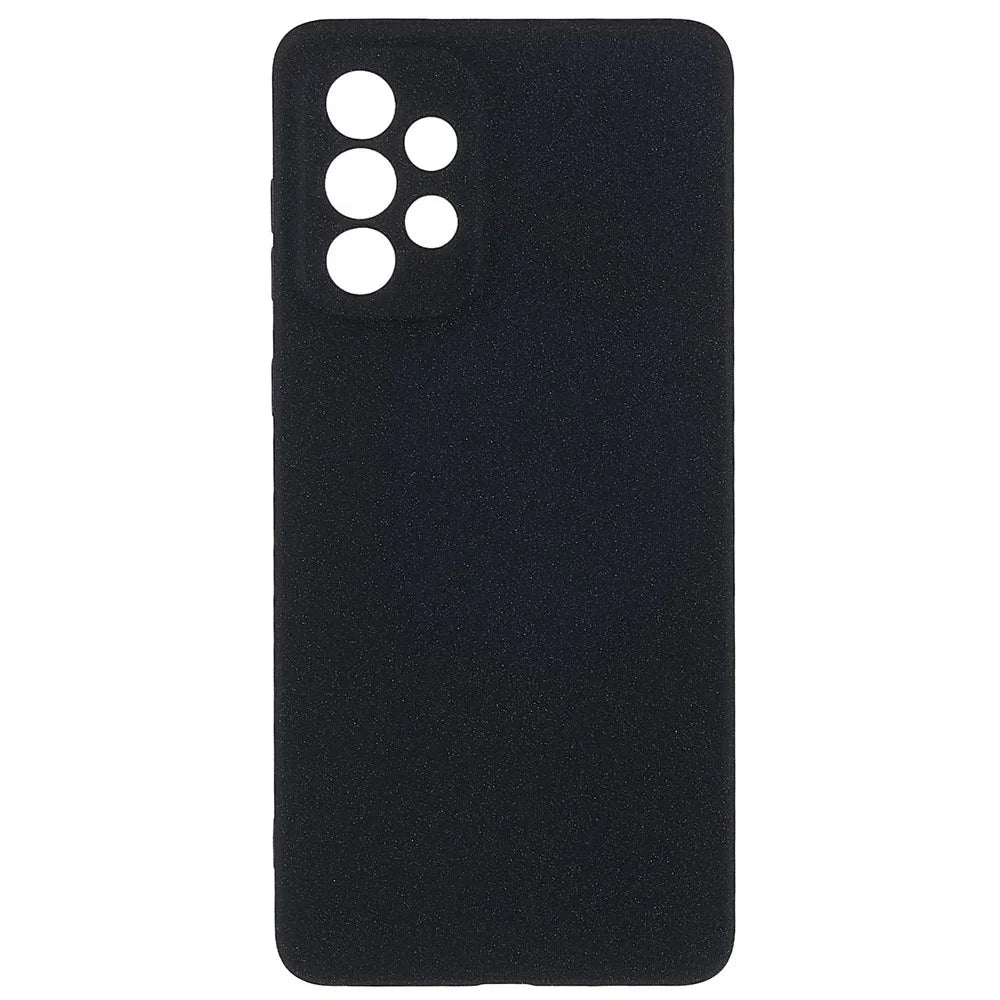 For Samsung Galaxy A33 5G Double-Sided Matte Anti-wear TPU Case Drop-proof Phone Back Cover - Black - 2