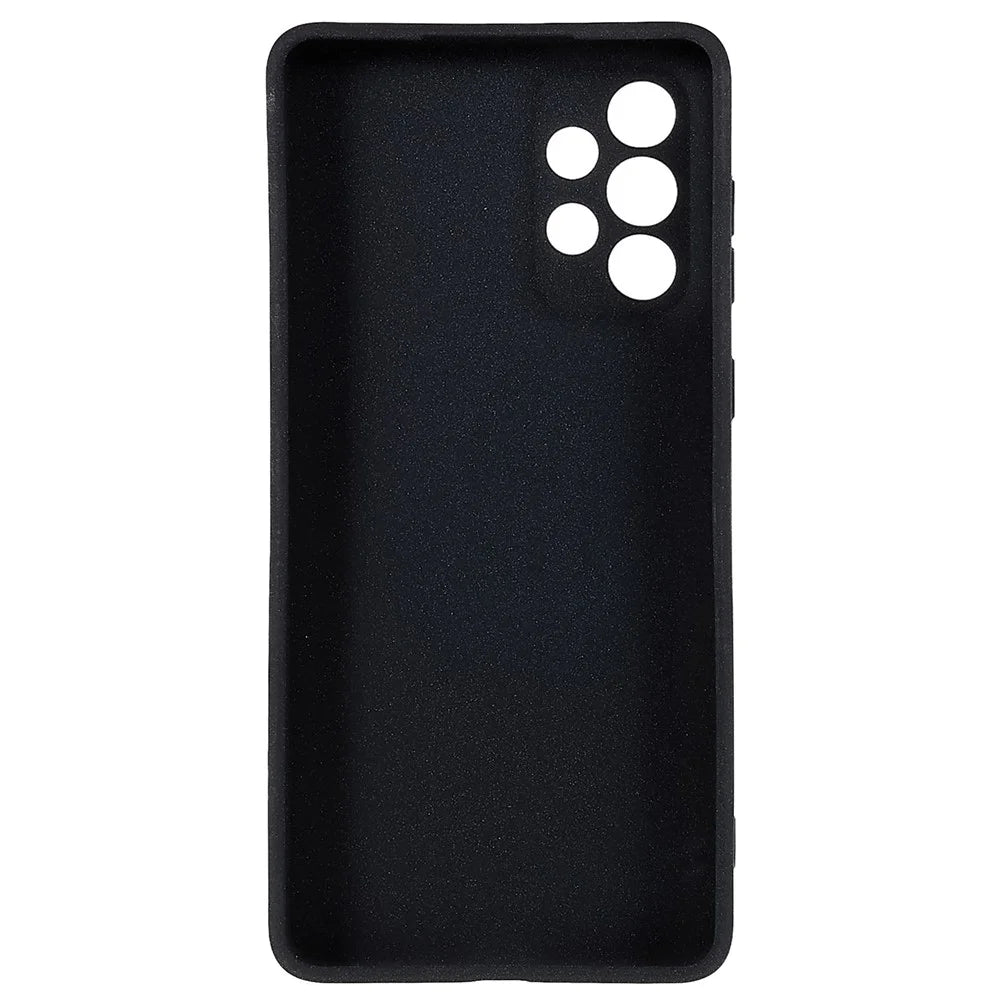 For Samsung Galaxy A33 5G Double-Sided Matte Anti-wear TPU Case Drop-proof Phone Back Cover - Black - 4