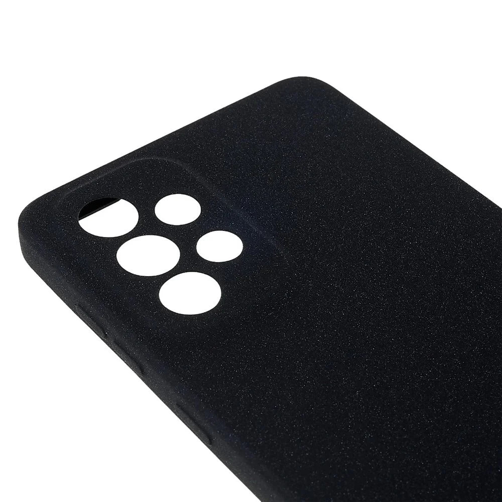 For Samsung Galaxy A33 5G Double-Sided Matte Anti-wear TPU Case Drop-proof Phone Back Cover - Black - 7