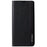 For Samsung Galaxy S21 FE 5G PU Leather Stand Case Auto Absorption Anti-drop Electroplating Phone Cover - Black - 2