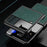For Samsung Galaxy Z Flip4 5G Anti-Drop Phone Case Litchi Texture PU Leather Coated PC Protective Back Cover - Black - 7