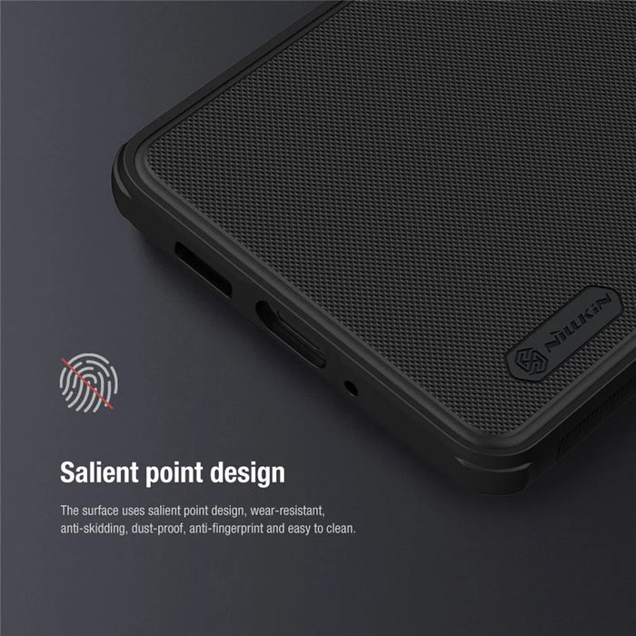 NILLKIN Super Frosted Shield Pro Case for iPhone 14 Pro 6.1 inch Matte Protective Phone Cover Matte PC TPU Drop-proof Shell - Red - 6