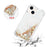 For iPhone 14 Plus TPU Case Glitter Quicksand Shockproof Phone Back Cover - Gold / Hearts - 5