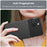For iPhone 14 6.1 inch Thunder Series Twill Texture Anti-slip Phone Case Thickened TPU Protective Back Cover - Black - 6