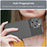 For iPhone 14 Pro Max 6.7 inch Thunder Series Thickened TPU Well-protected Phone Case Twill Texture Anti-scratch Back Cover - Black - 6