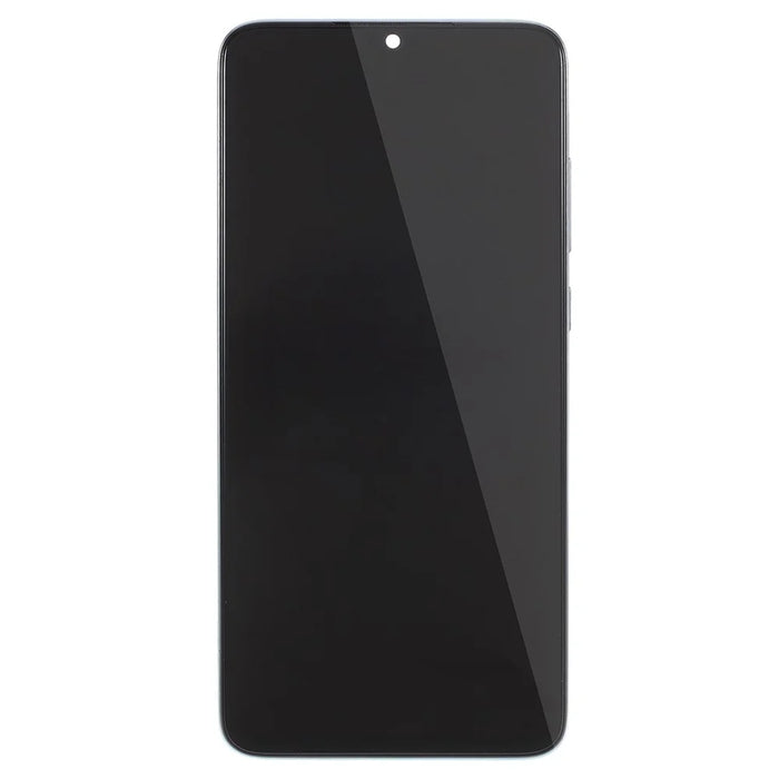 For Xiaomi Redmi Note 8 Pro Grade C LCD Screen and Digitizer Assembly + Frame (without Logo) - Silver - 6