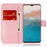 For Nokia C21 Dazzling Flower Pattern Shockproof Phone Cover Anti-scratch Flip Wallet Case with Stand Phone Shell - Pink - 3