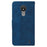 For Nokia C21 Drop-proof Flip Wallet Case Foldable Stand PU Leather Case Geometry Pattern Imprinted Phone Cover with Strap - Blue - 7